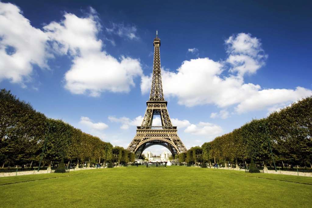 The Eiffel Tower in Paris
